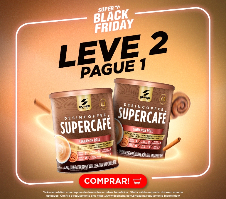 Black Friday 2024 - Banner Supercafé Cinnamon Roll