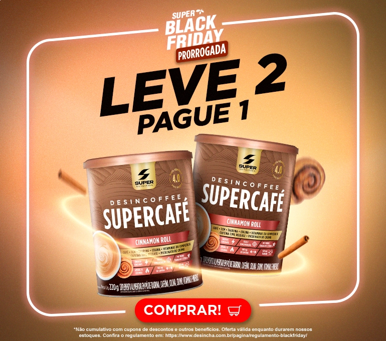 Black Friday 2024 - Banner Supercafé Cinnamon Roll