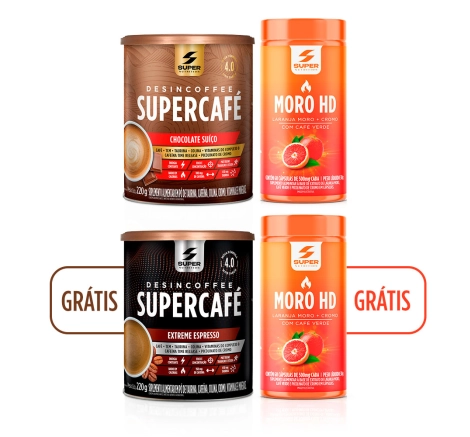 Combo Supercafé + Moro HD Em Dobro