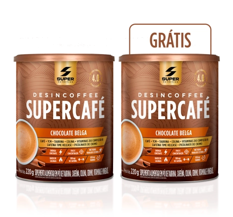 Compre 1, Leve 2 Supercafé Desincoffee Chocolate Belga 220g