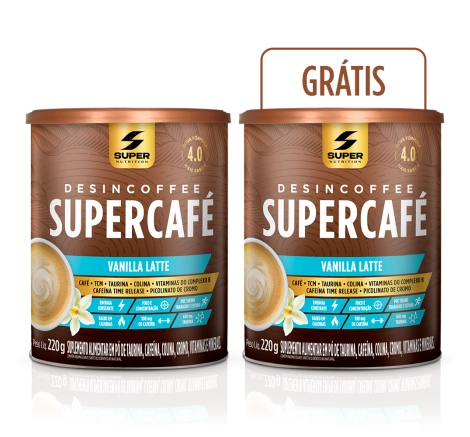 Compre 1 Leve 2 Desincoffee Supercafé Vanilla Latte 220g