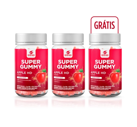 kit 3 Super Apple Gummy HD 30 gummies