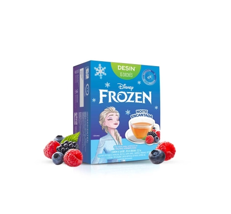 desinchá disney frozen frutas vermelhas