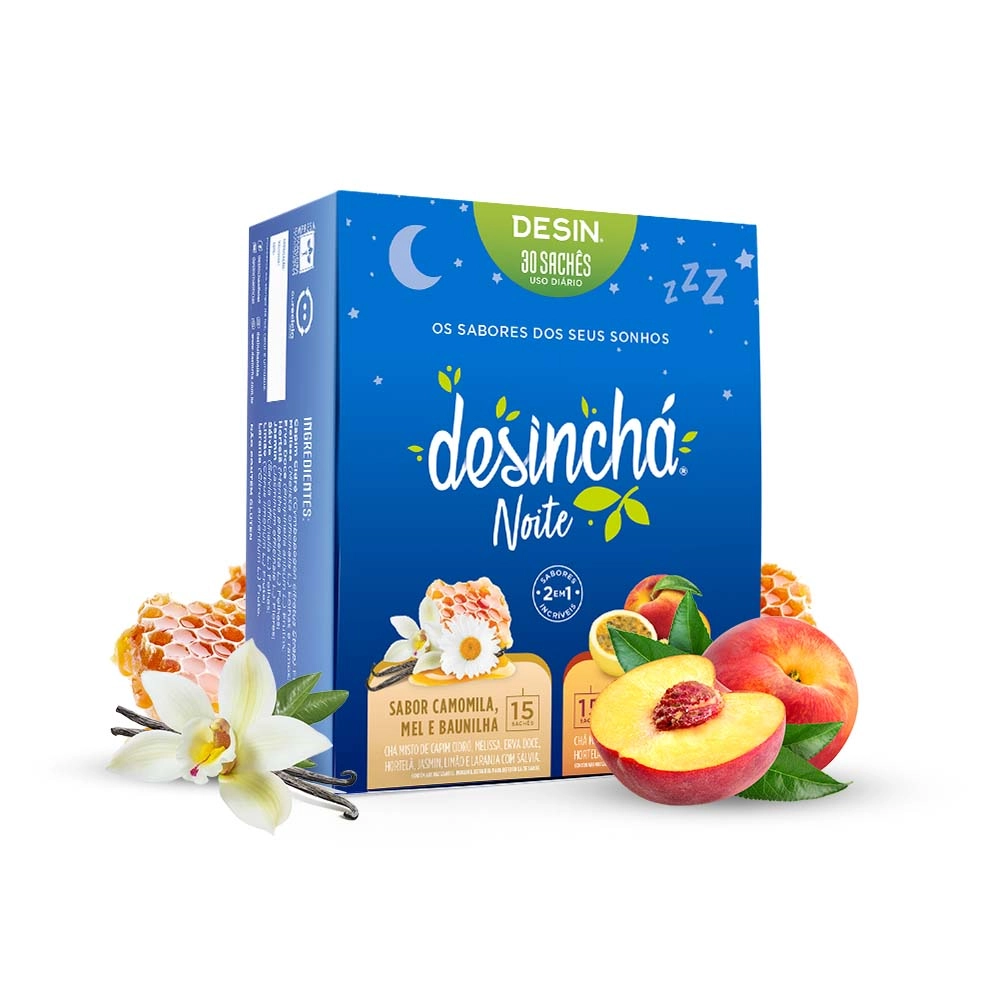 Desinch Noite Sabores Camomila e Maracuj Desinch