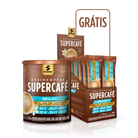 Compre 1 Lata, Ganhe 1 Pack de 14 Sticks - Desincoffee Supercafé Vanilla Latte