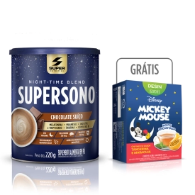 Compre Supersono e Ganhe Chá Mickey Sabor Maracujá (15 sachês)