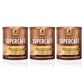 3 Supercafé Desincoffee Baunilha e Avelã 220g