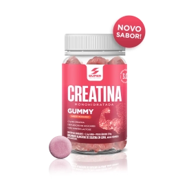 Super Gummy Creatina Sabor Morango (60 gomas)